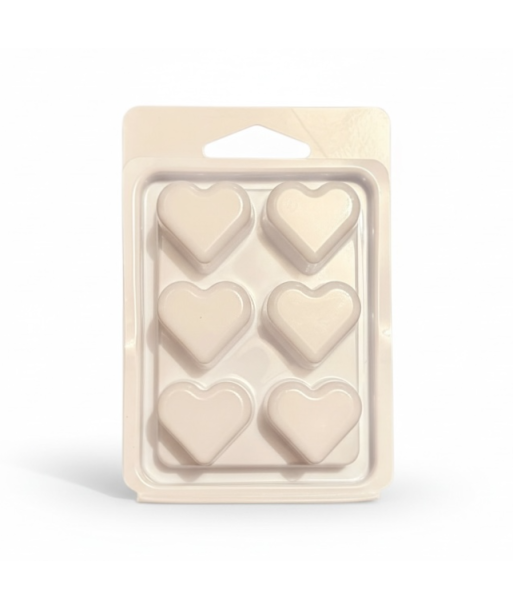 Clamshell Coeur blanc
