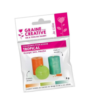 Colorants pack solides – Tropical