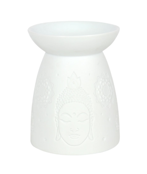 Brûleur - Bouddha classique blanc