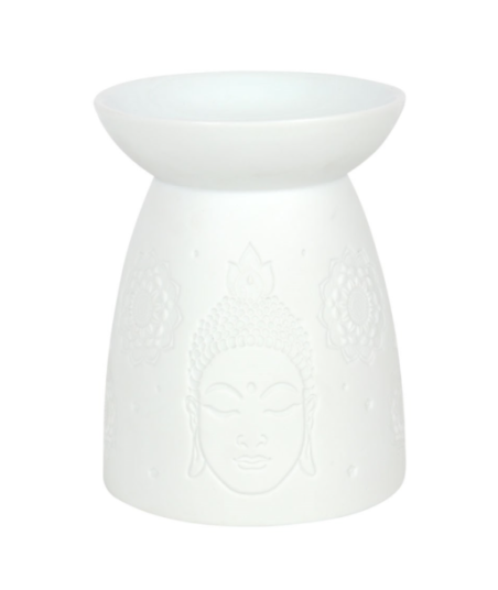 Brûleur - Bouddha classique blanc
