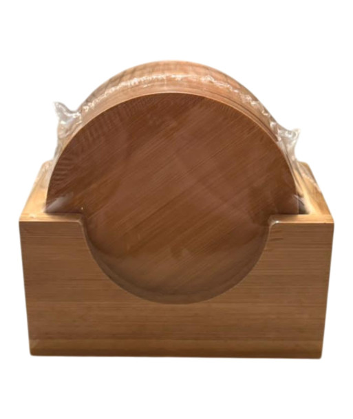 Dessous de verre en bois