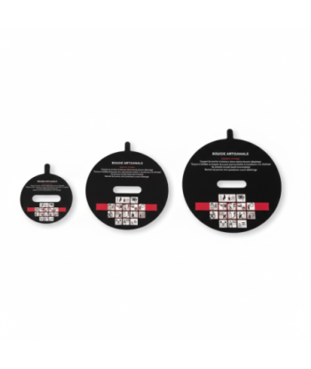 Étiquettes de sécurité AFNOR noir