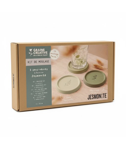 Jesmonite Kit 3 sous-verres