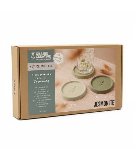 Jesmonite Kit 3 sous-verres