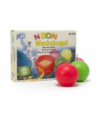 Kit boules de cire néon