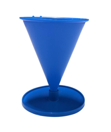 Moule cône bleu
