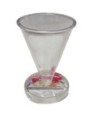 Moule cône transparent
