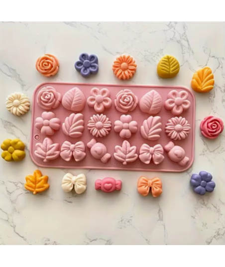 Moule en silicone - Flowers