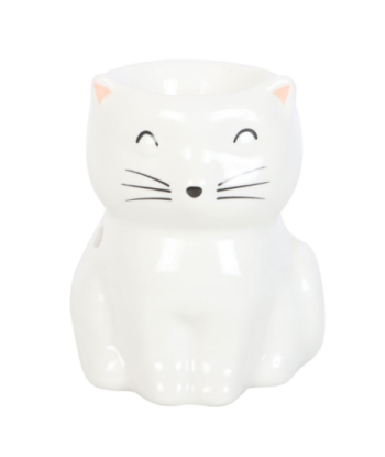 Brûleur - Chat blanc