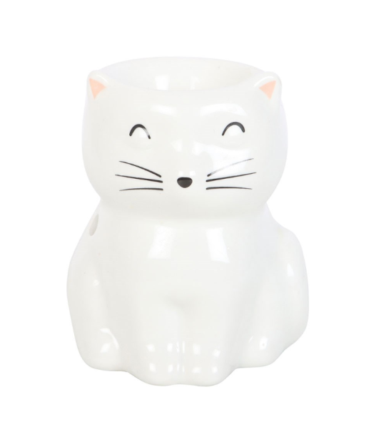 Brûleur - Chat blanc