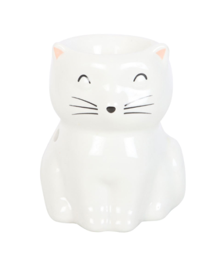 Brûleur - Chat blanc