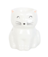 Brûleur - Chat blanc