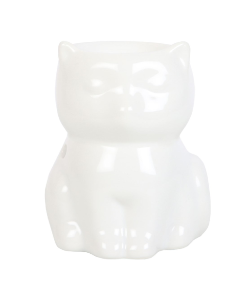 Brûleur - Chat blanc classique