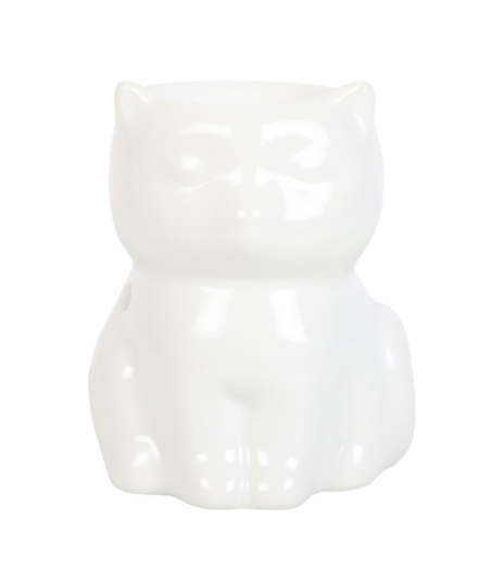 Brûleur - Chat blanc classique