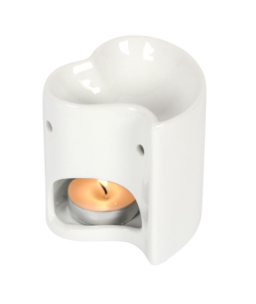 Brûleur - Coeur little blanc