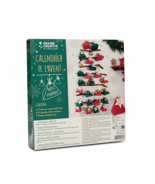 Calendrier de l'Avent Pyramide