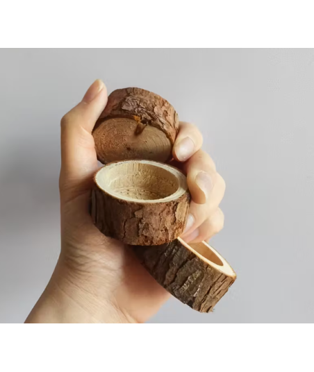 Chauffe-plat - Bois vintage